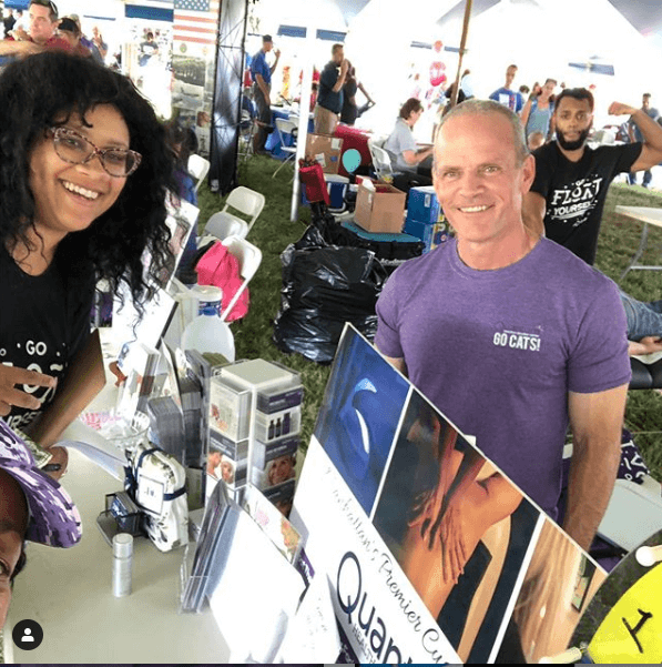 Health fair booth