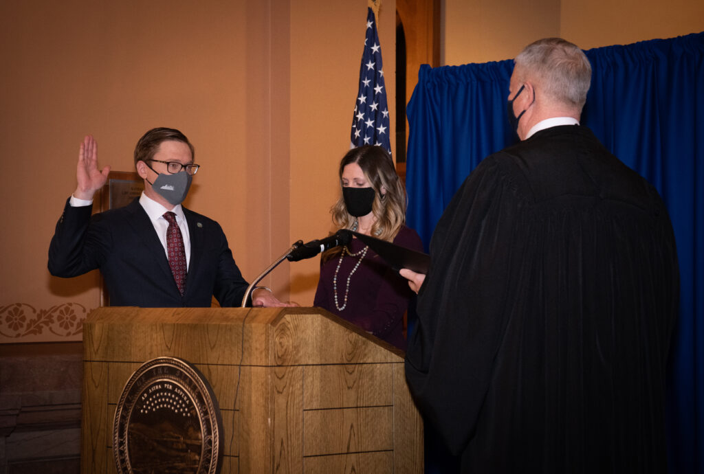 David Toland sworn in as 52nd Lieutenant Governor