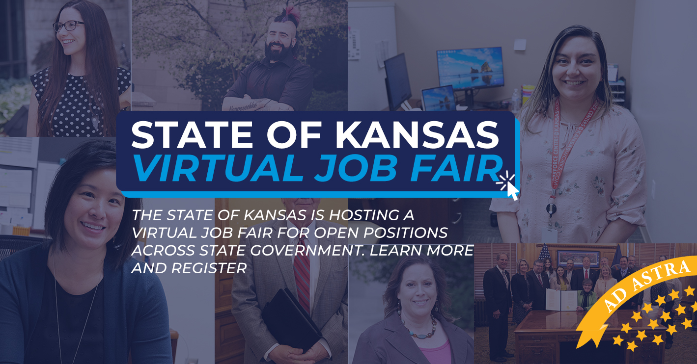 Governor Laura Kelly Encourages Kansans to Explore State Agency Career Opportunities Through Virtual Job Fair  